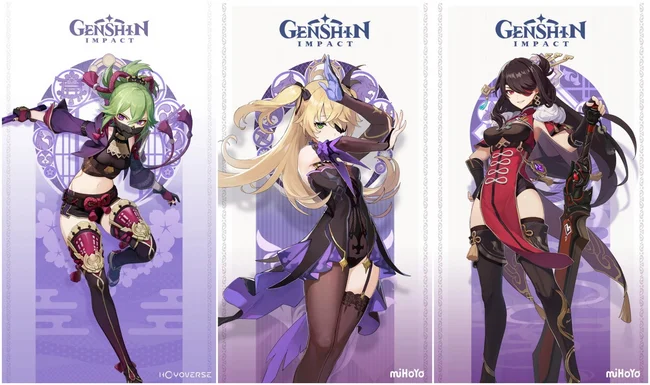 đội hình genshin impact 4 sao