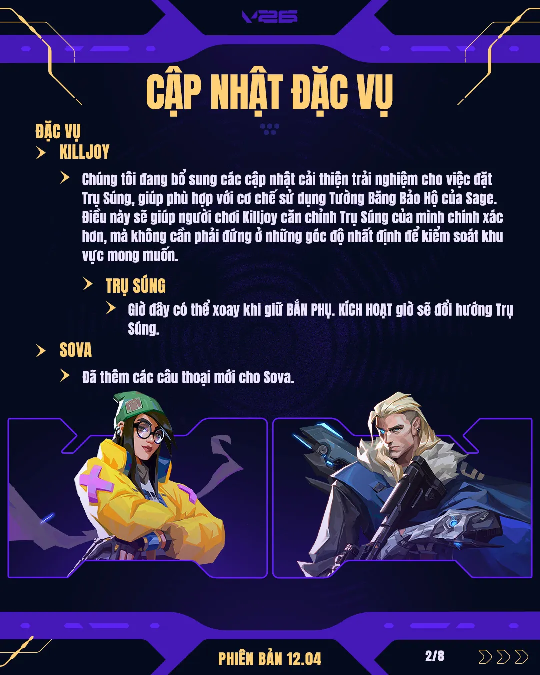 cập nhật valorant