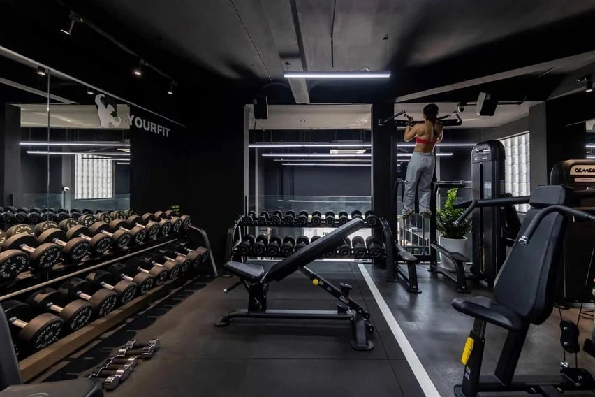 chi phí mở phòng gym