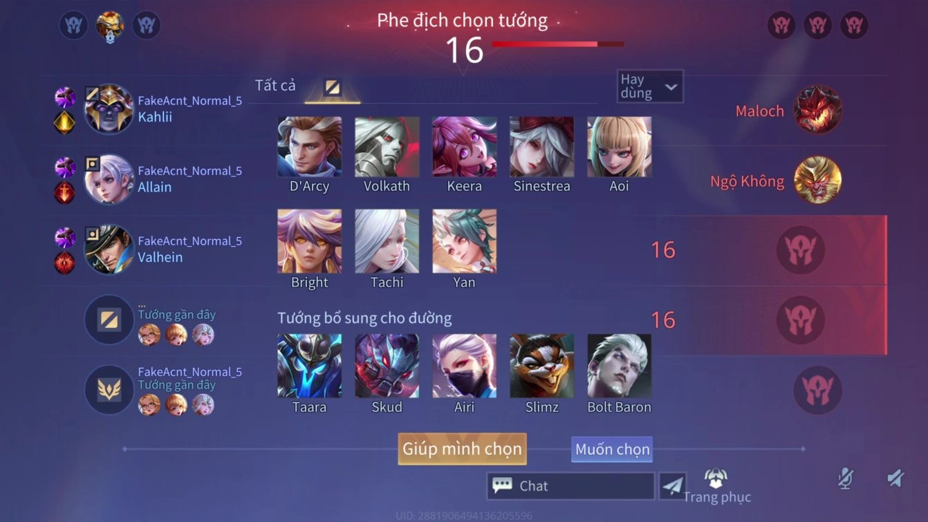 Cập nhật liên quân mobile 2026