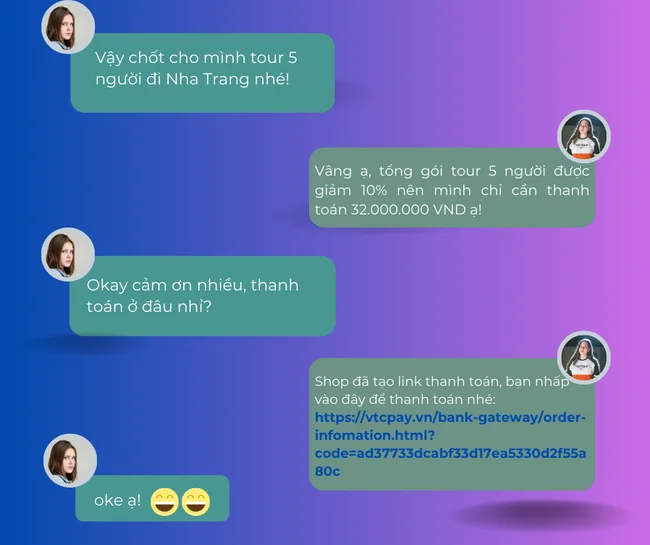 có nên sử dụng payment link để thanh toán