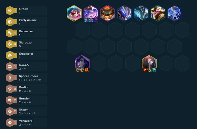 build đội hình Xayah mới nhất