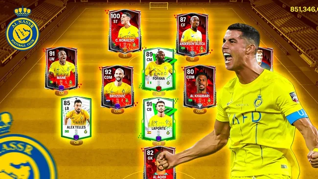 sắp xếp đội hình fc mobile