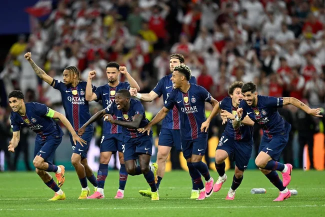 PSG đăng quang Champions League