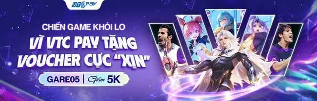 Nạp thẻ Garena VTC Pay