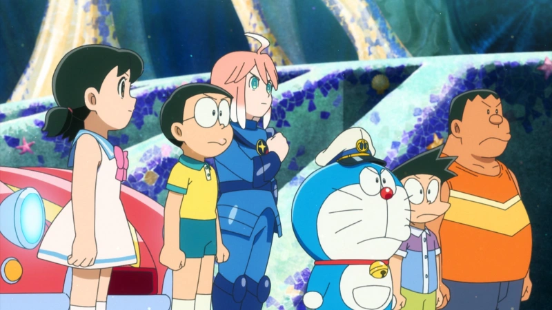 nobita và lâu dài dưới đáy biển