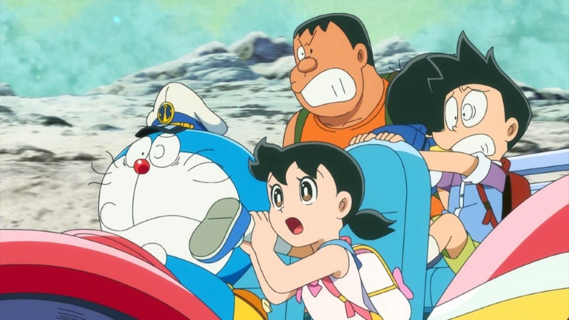 nobita và lâu dài dưới đáy biển