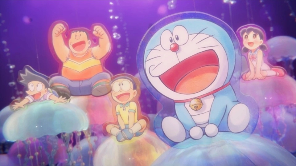 nobita và lâu dài dưới đáy biển