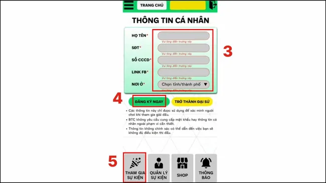 phần thưởng FC Mobile