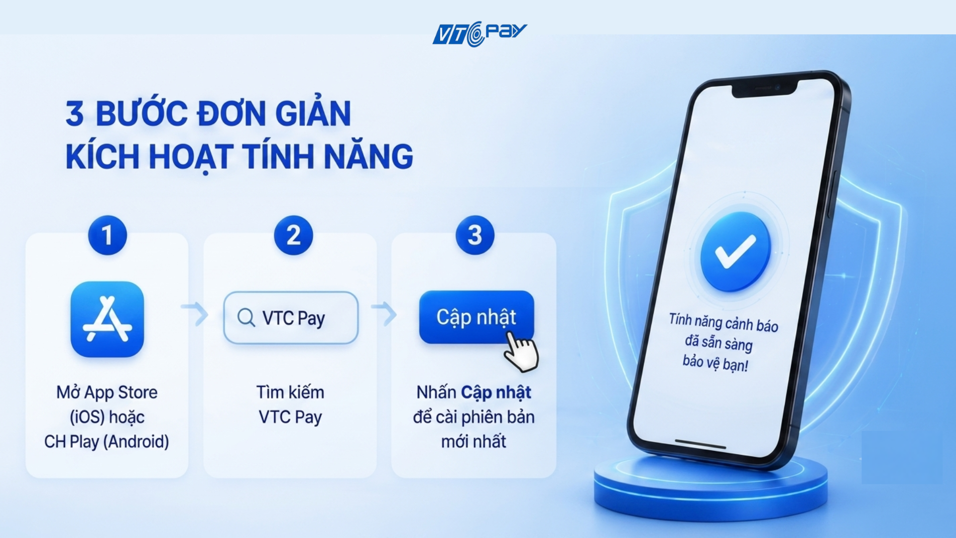 Hướng dẫn cập nhật tính năng mới