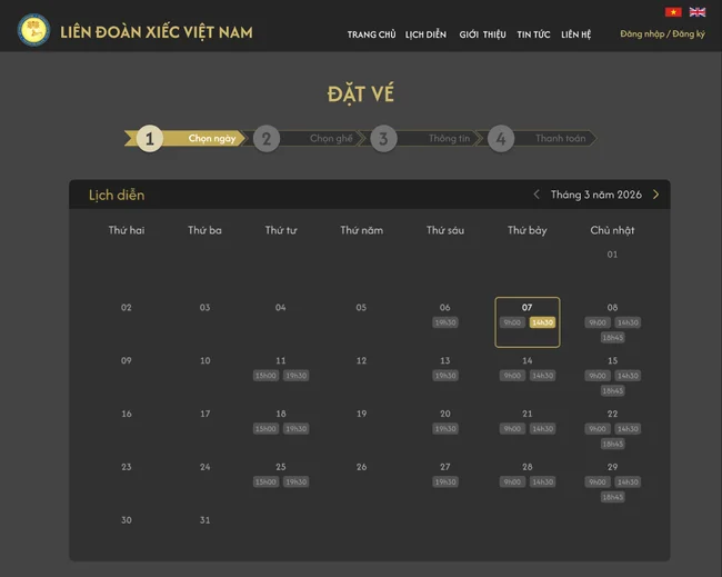 Hướng dẫn cách mua vé xem xiếc Hướng dẫn cách mua vé xem xiếc