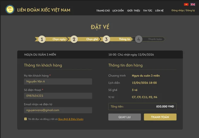 Hướng dẫn cách mua vé xem xiếc Hướng dẫn cách mua vé xem xiếc