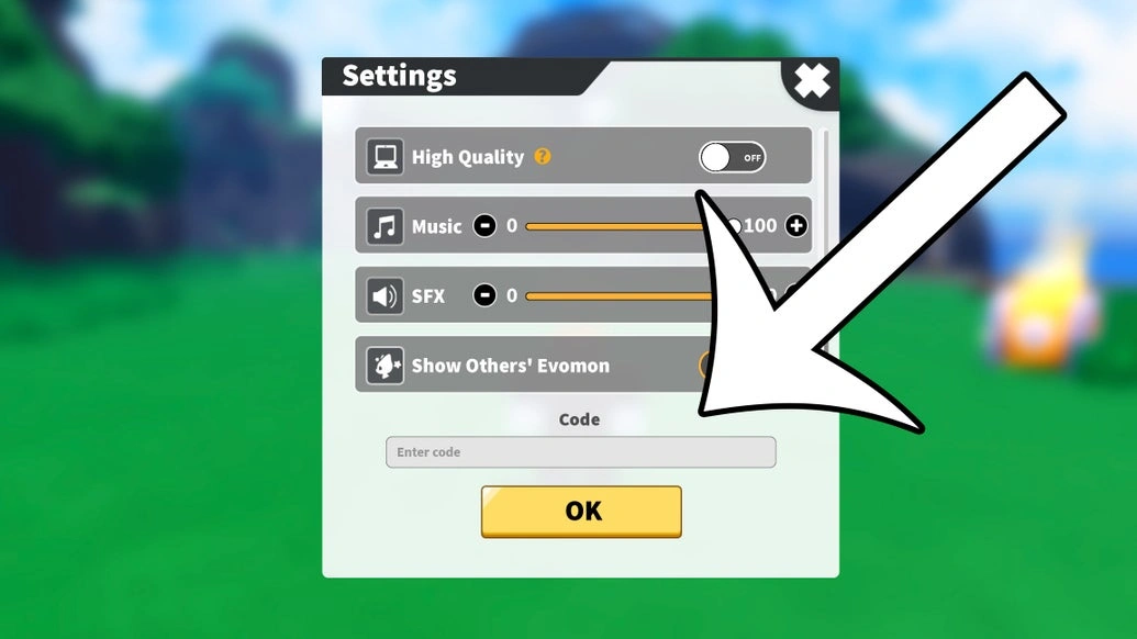 evomon codes