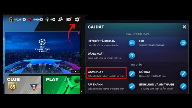 cách chơi fc mobile