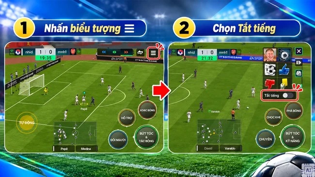 Cách xóa bạn trong FC Mobile