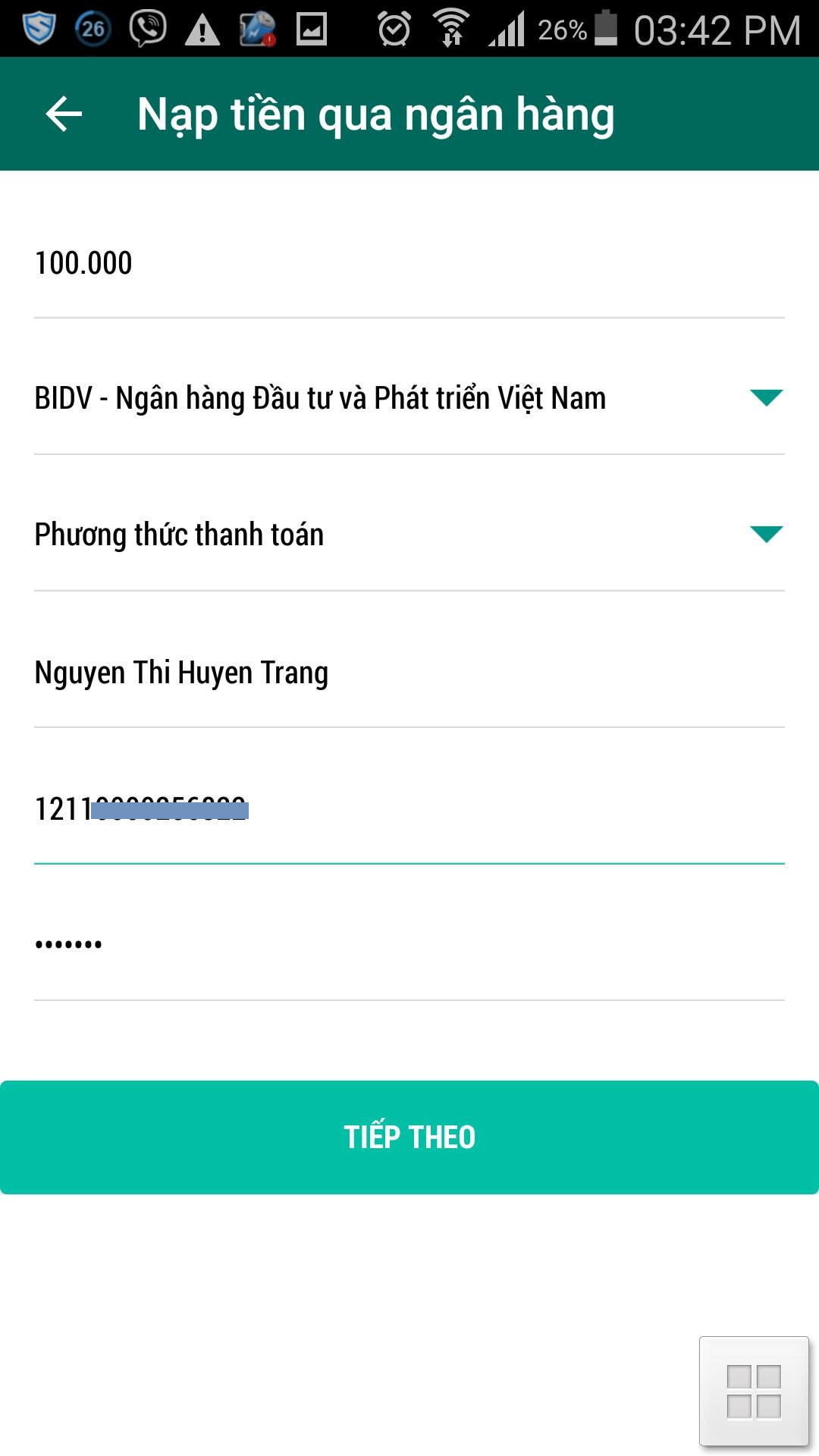 VTC Pay App 5