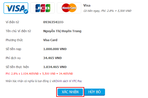nap tien vtc pay 2
