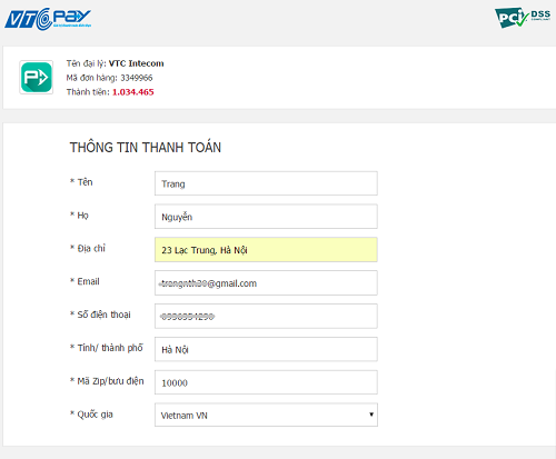 nap tien vtc pay 3