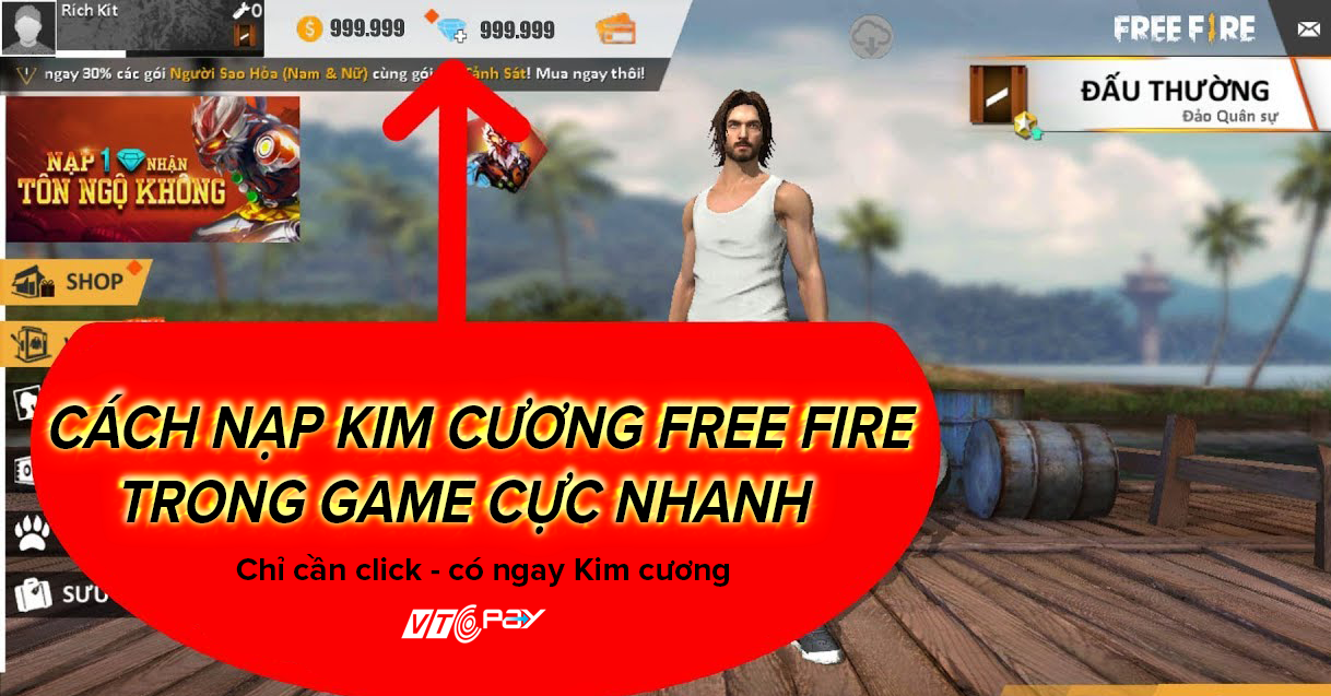 Cach Náº¡p Tháº» Free Fire Trong Game Nhanh Nháº¥t Dá»… Dang Thanh Toan