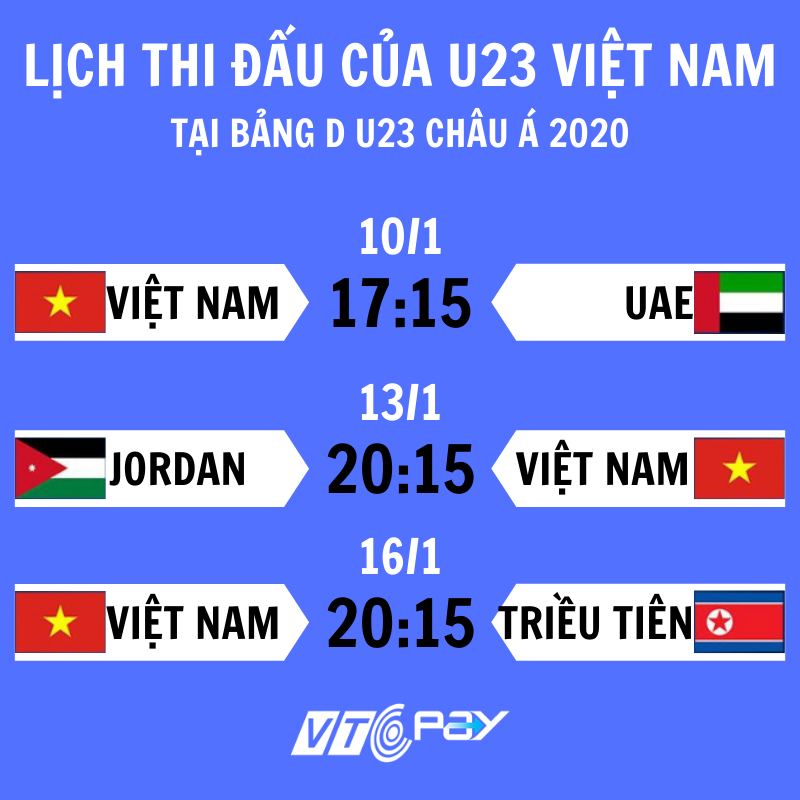 Lịch thi đấu U23 - Xem bóng đá U23 Việt Nam thế nào cho dễ?