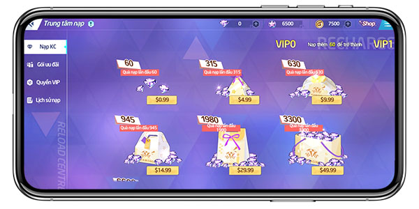Hướng dẫn nạp game trên Google Play với Ví VTC Pay