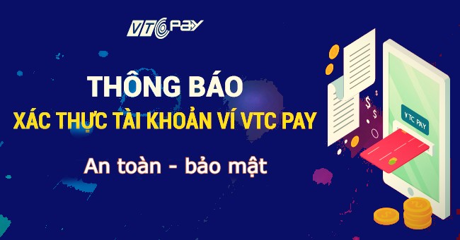 xác thực ví VTC Pay