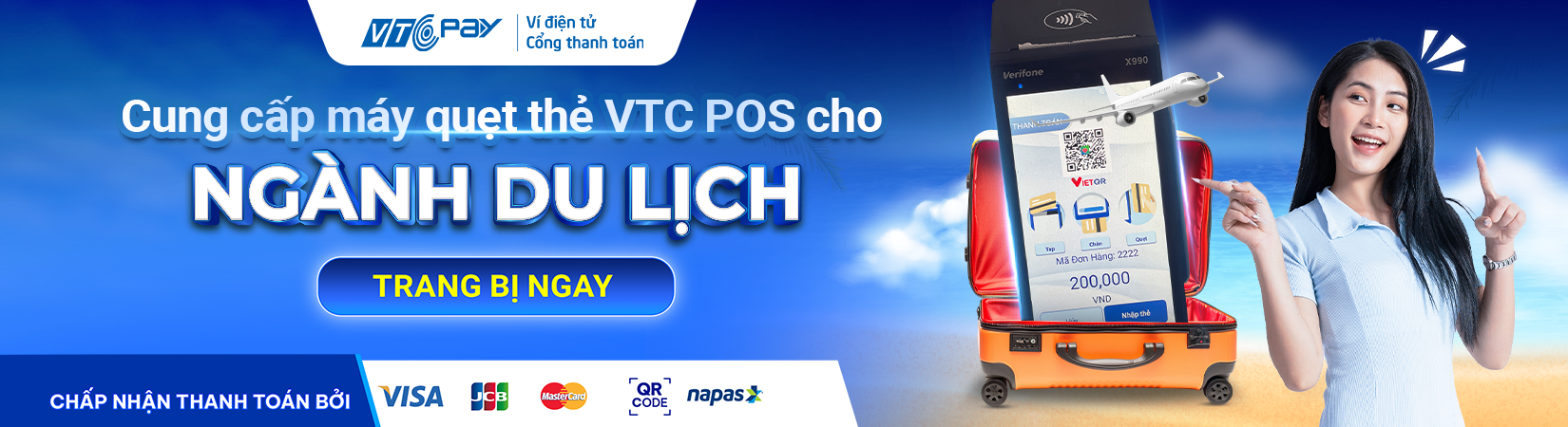 Máy quẹt thẻ VTC POS